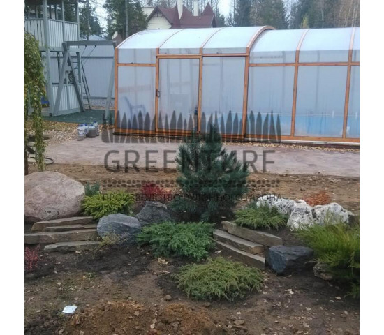 Озеленение и благоустройство территории - фото - 1